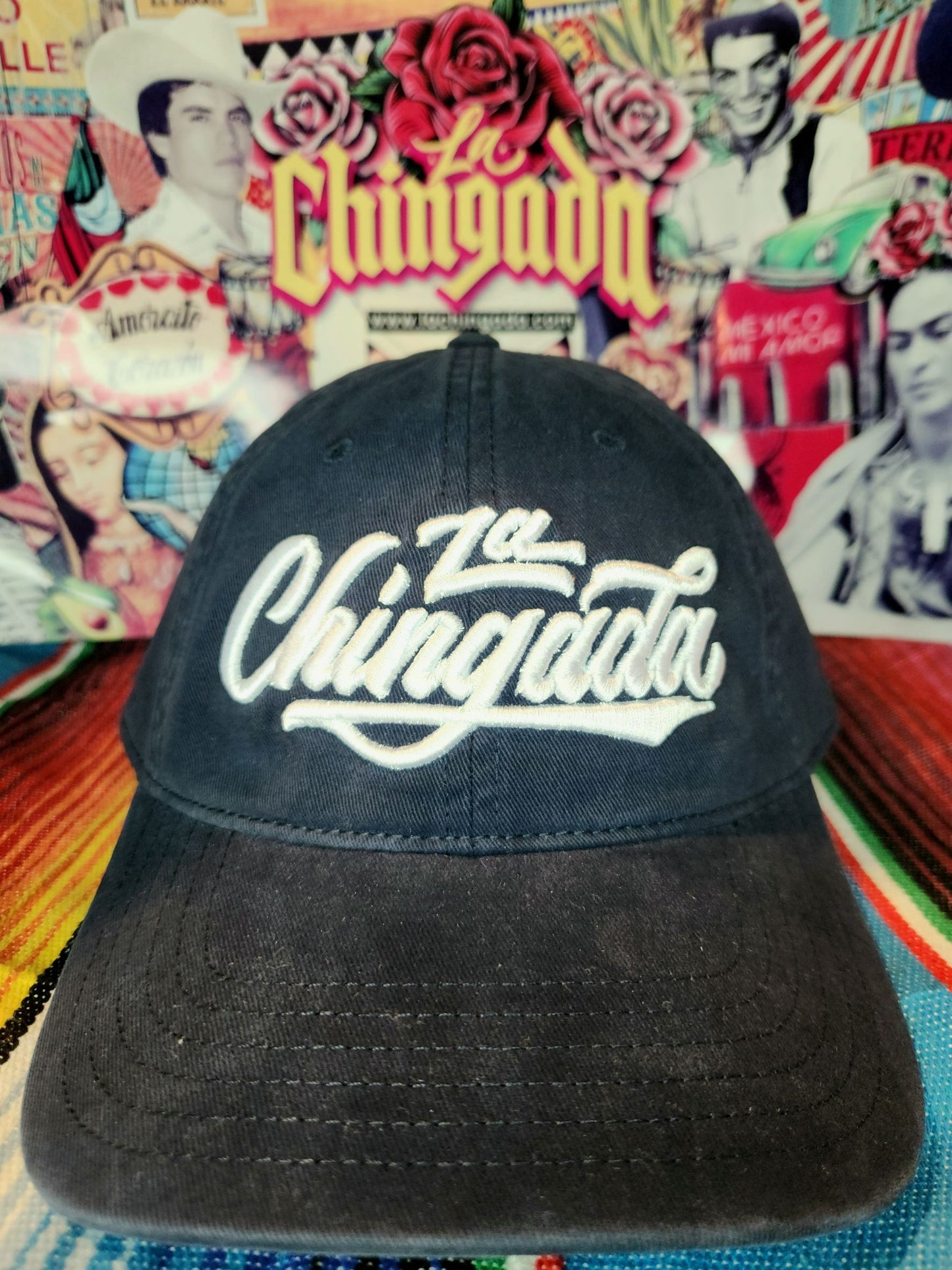 La Chingada Puff Embroidery Hat