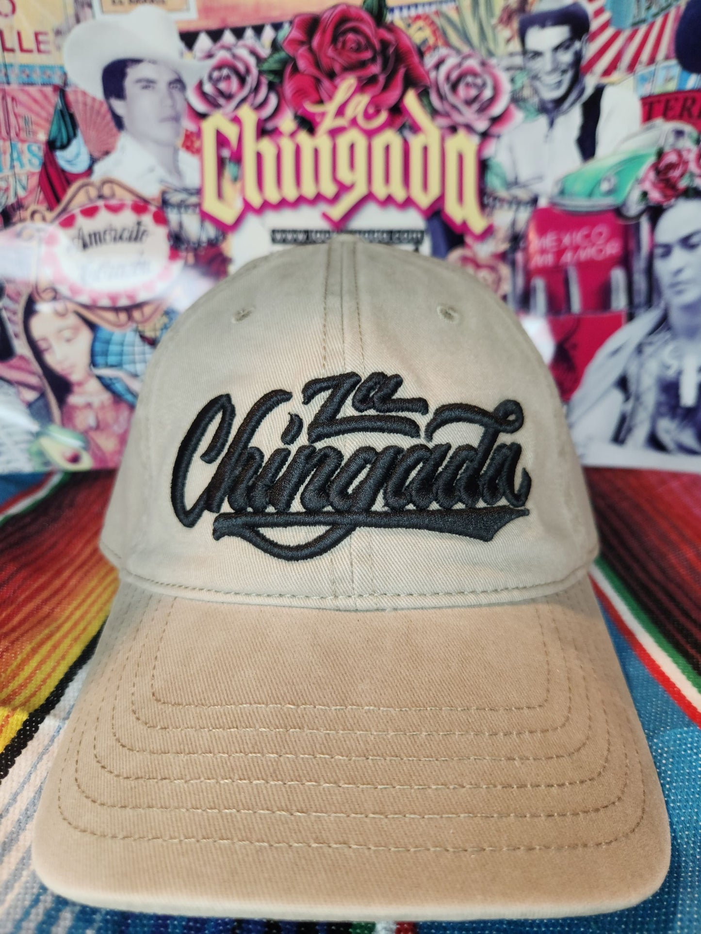 La Chingada Puff Embroidery Hat